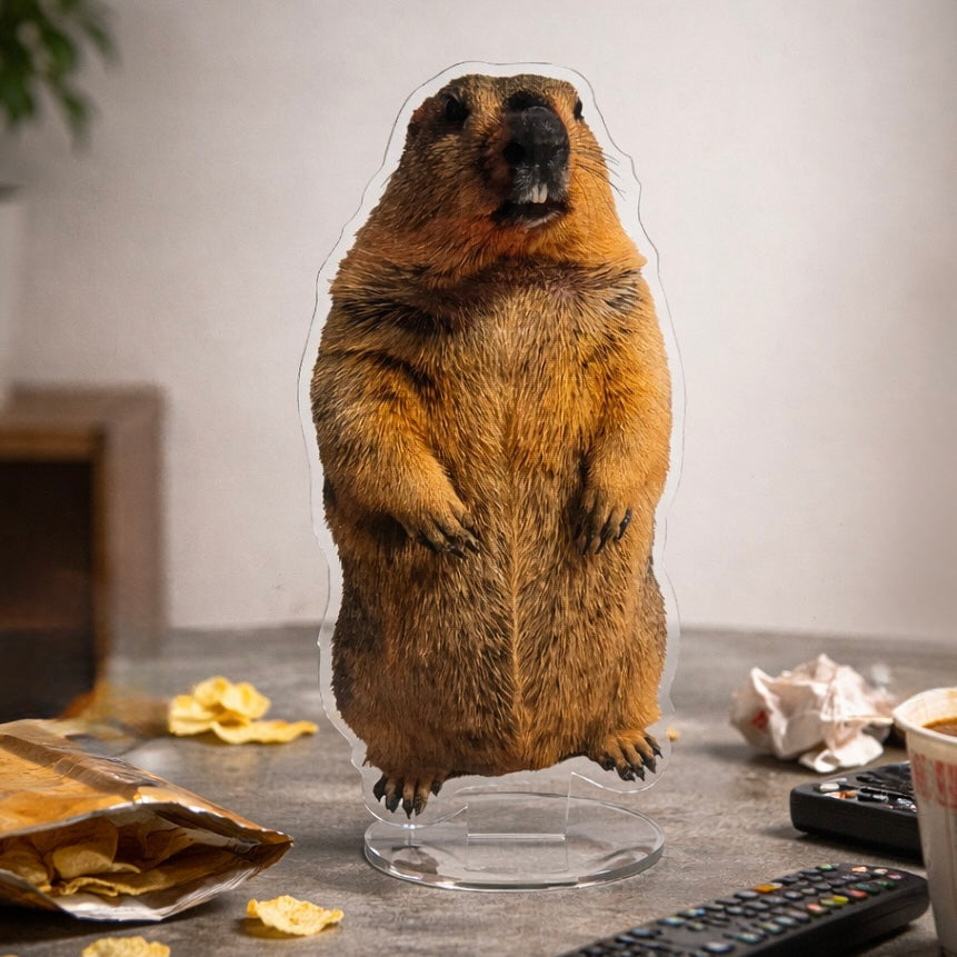 BIG Nihilistic Marmot Acrylic Stand – マーモット村