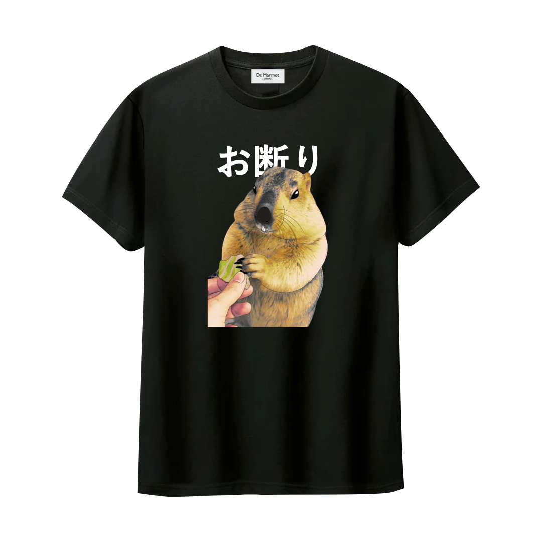 まもちお断りTシャツ