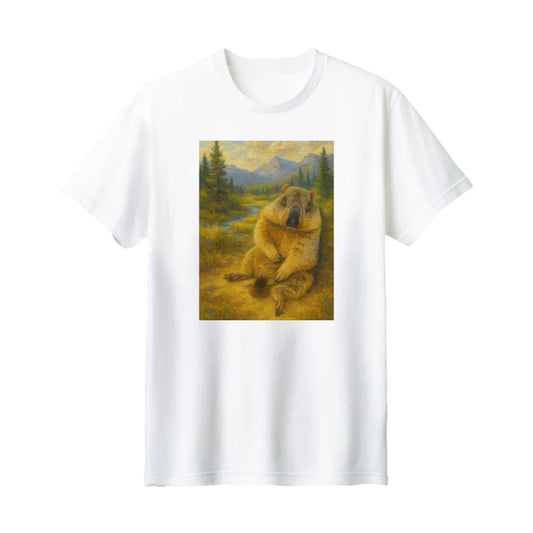 寝落ちまもちTシャツ