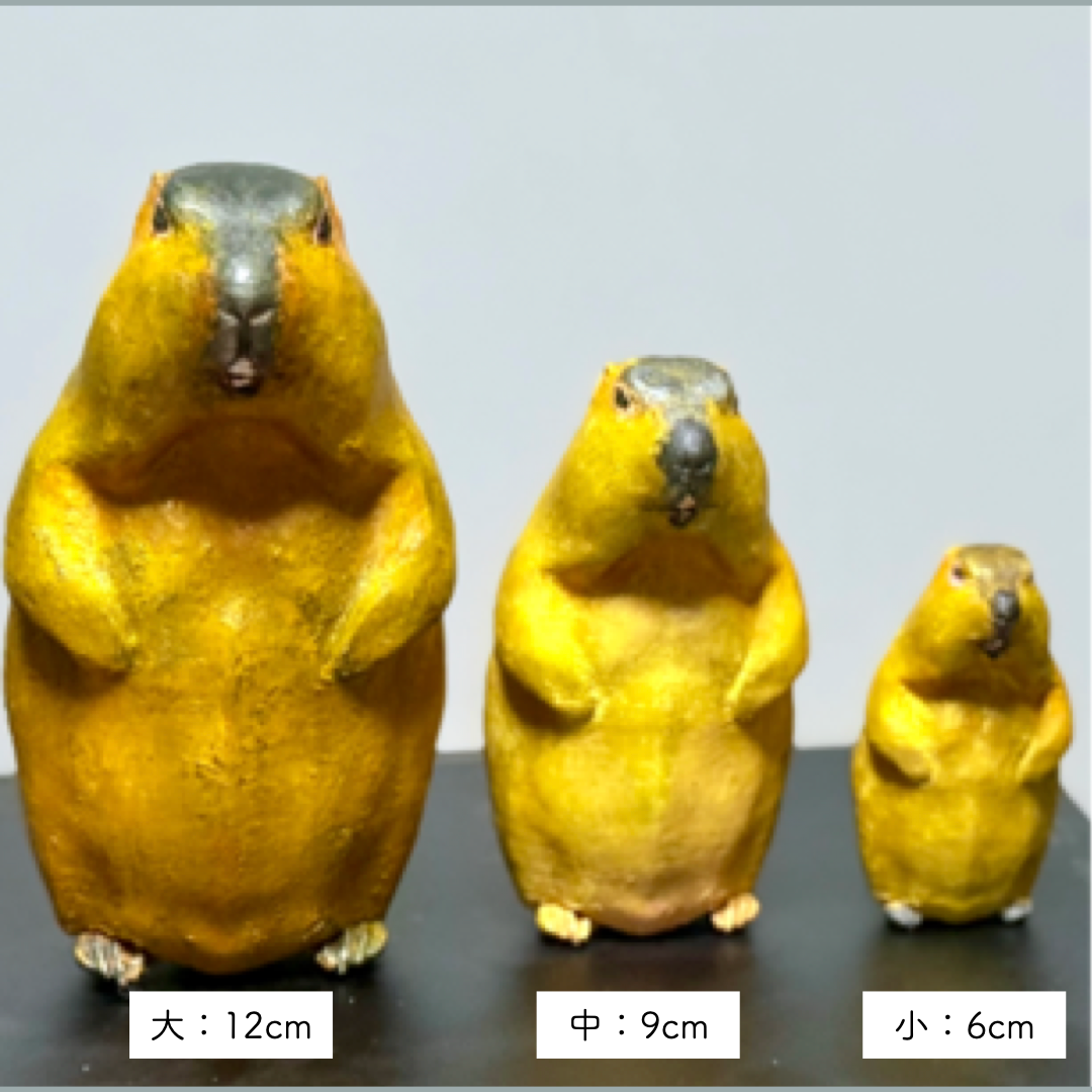 3Dプリンター製マーモット by あひるさん