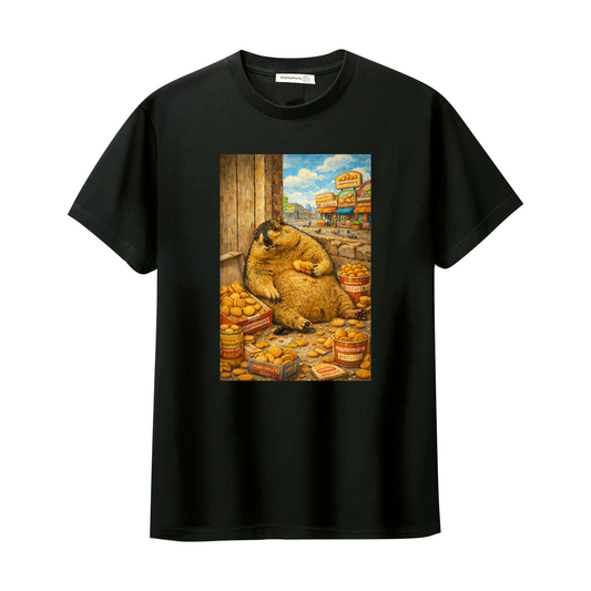 食いだおれビスケTシャツ