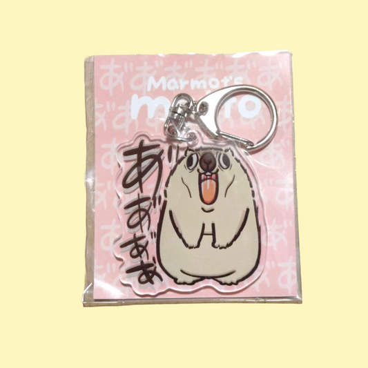 モットーのキーホルダー(2種) by マーモットのモットー