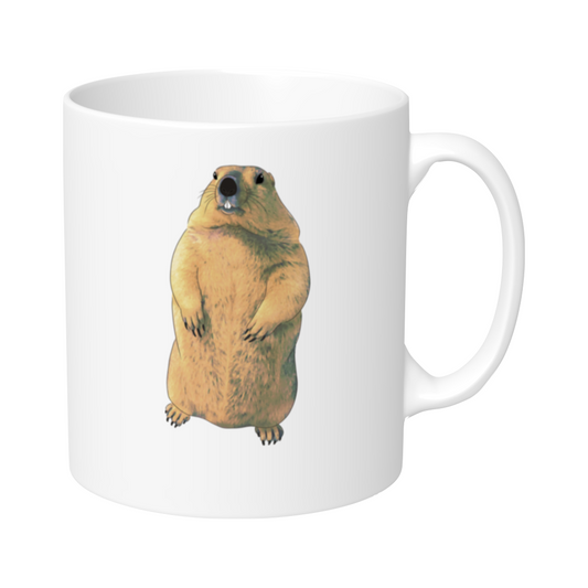 虚無マーモットマグカップ