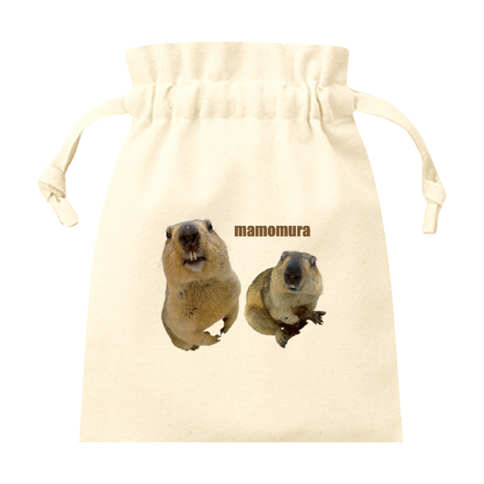 マモ村キャラテラ巾着
