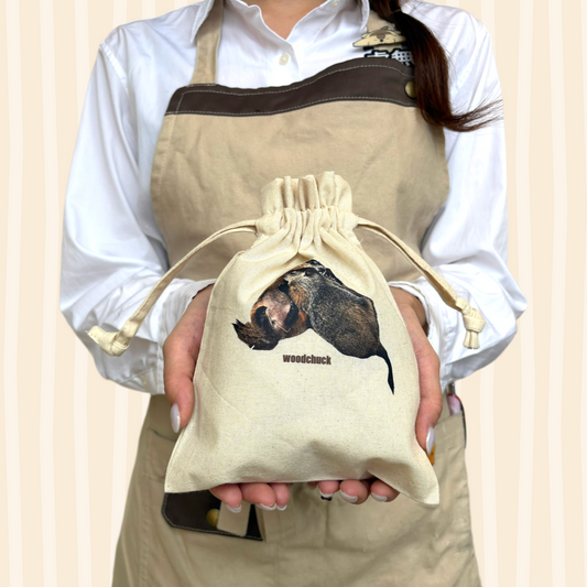 午睡土拨鼠束口袋