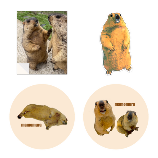 【2枚セット】マモステッカー