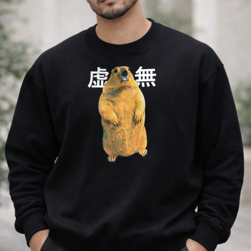 虚無マーモットトレーナー