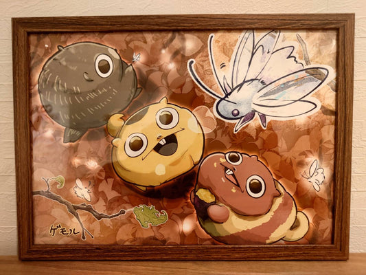 イラスト「雪の前の出会い」 by マキゲモル