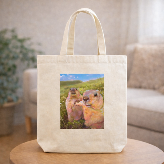 "Hol up, let him cook" トートバッグ