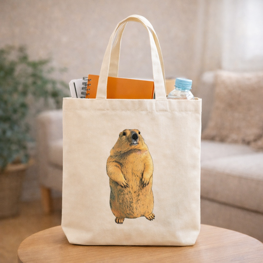 虚無マーモットートバッグ