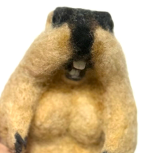 羊毛マーモット by あひるさん