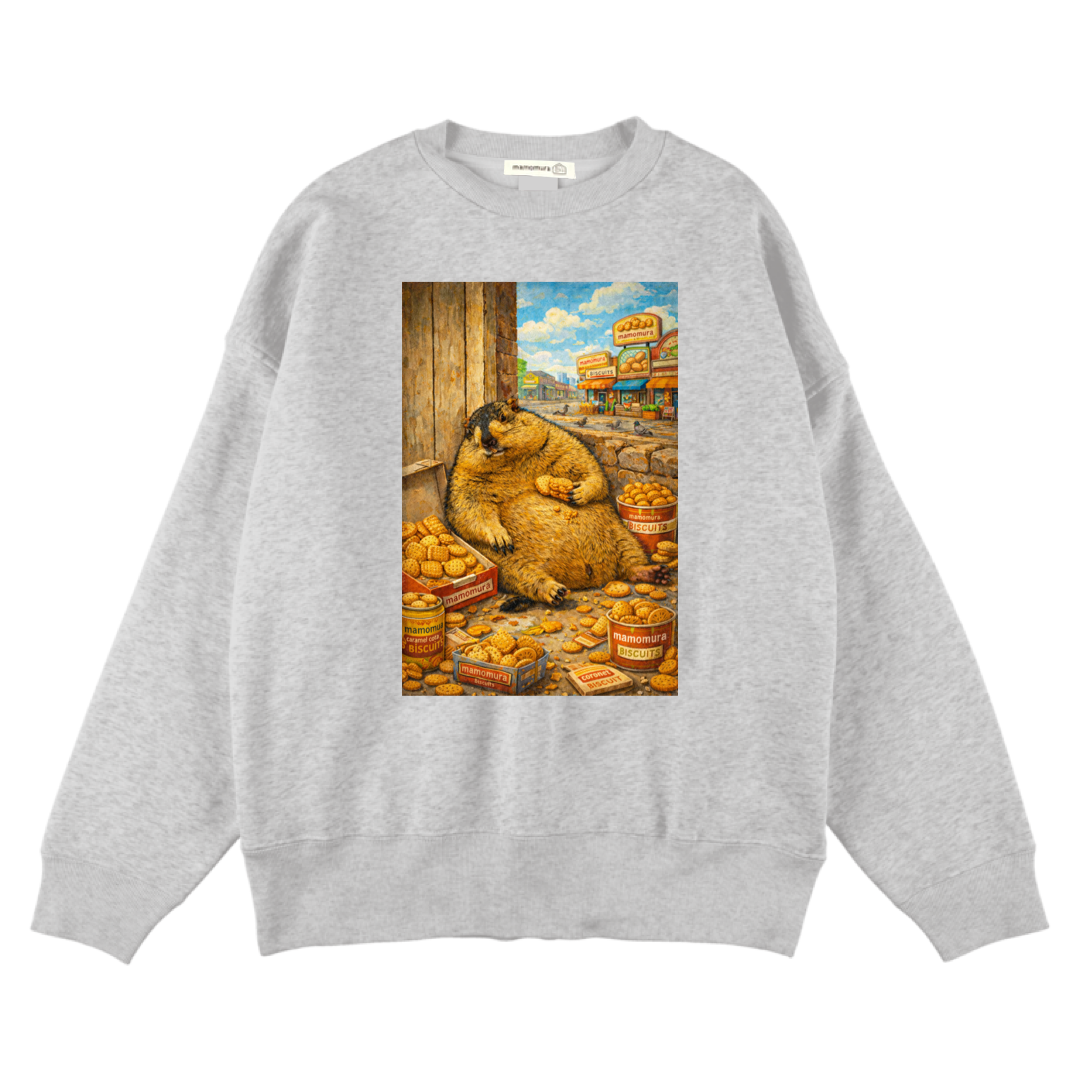 暴吃暴喝饼干卫衣