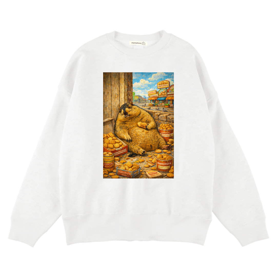 暴吃暴喝饼干卫衣