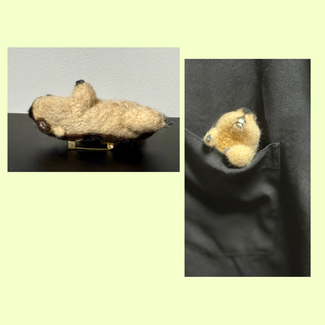 羊毛マーモット by あひるさん