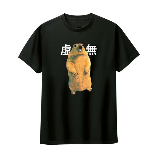 虚無マーモットTシャツ