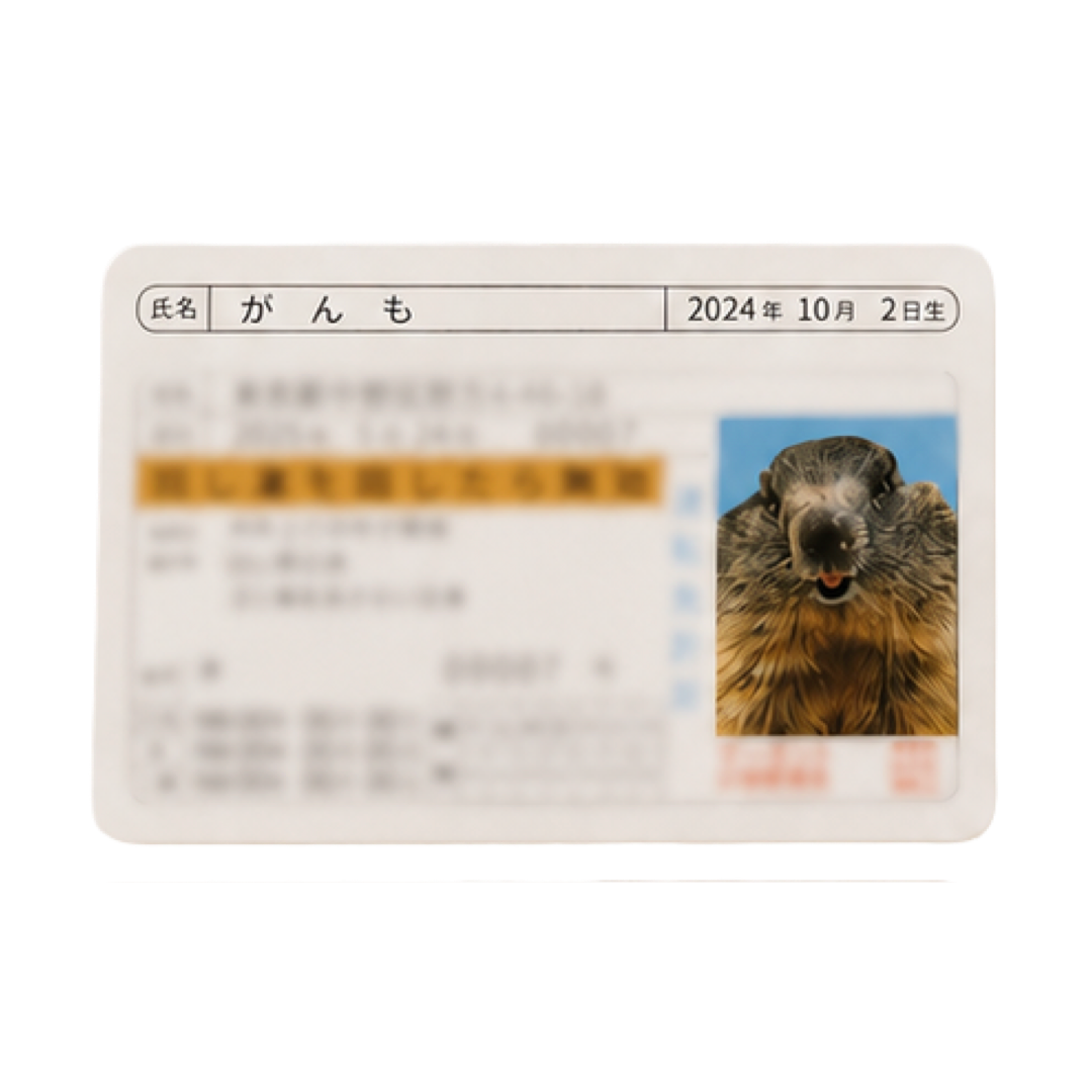 マモ村免許証 - 第2弾
