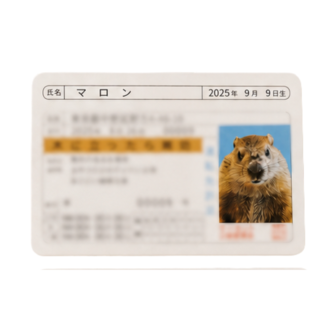 マモ村免許証 - 第2弾
