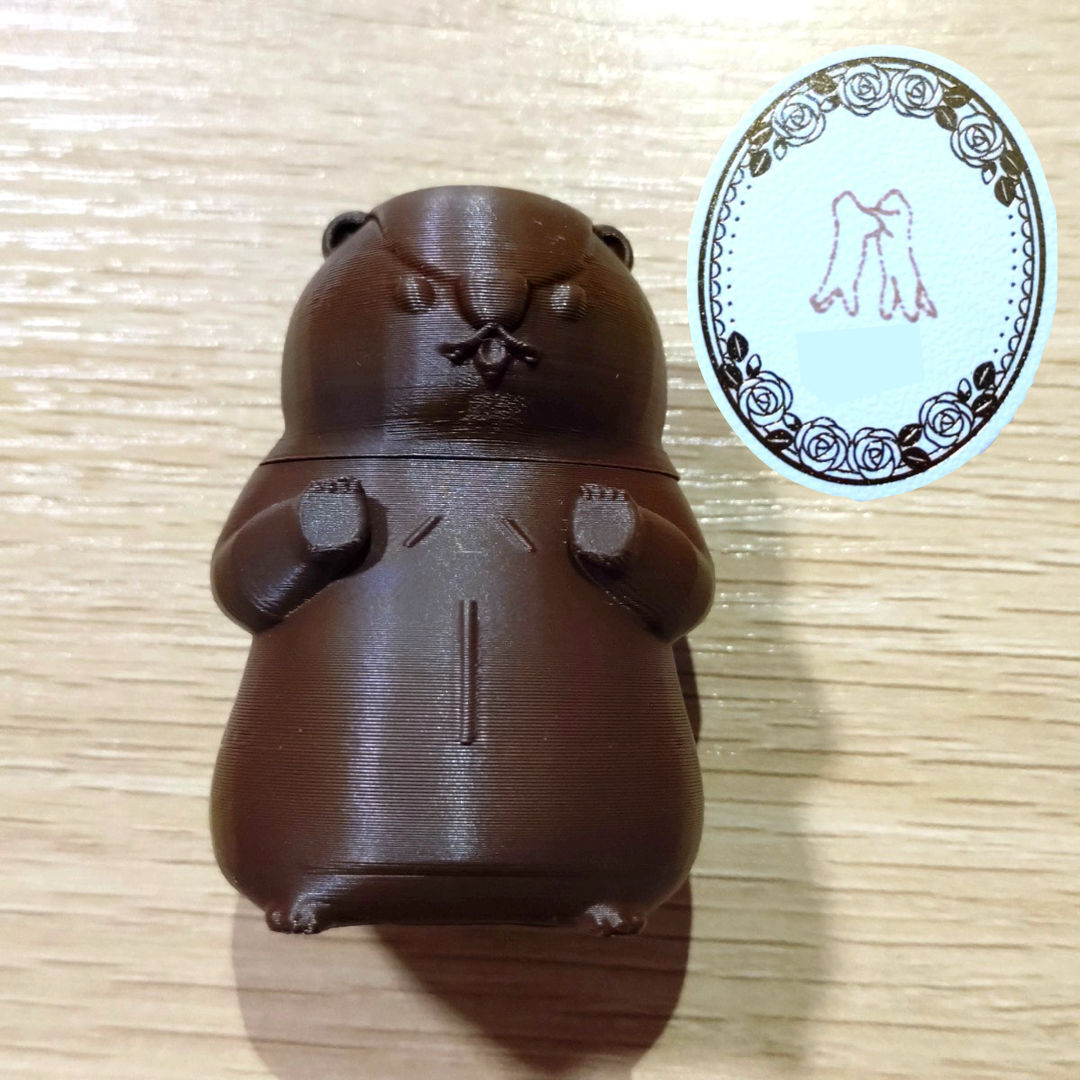 収納マーモット付きマモスタンプ by 田中マモ助