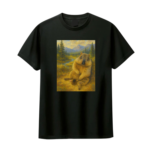 寝落ちまもちTシャツ by マモ子