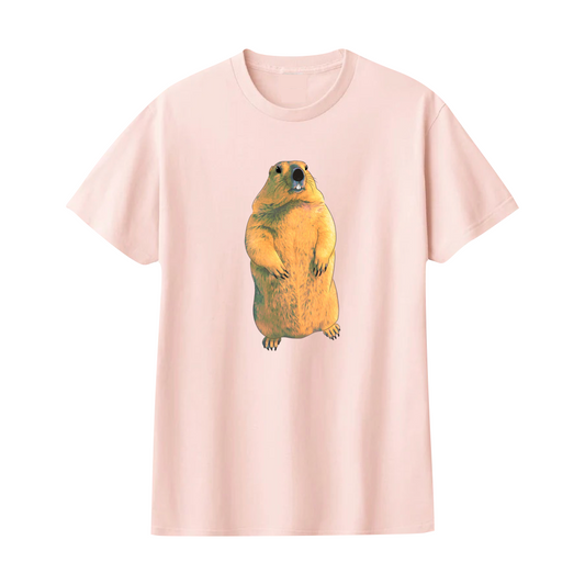 シンプル虚無マーモットTシャツ