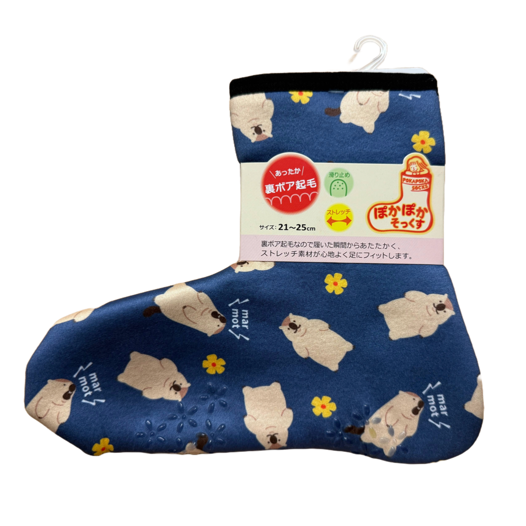 マモぽかぽかソックス