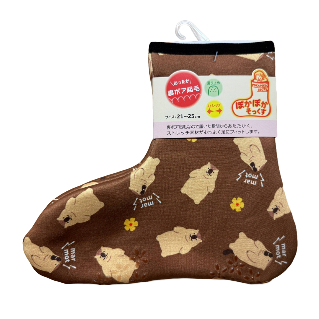 マモぽかぽかソックス