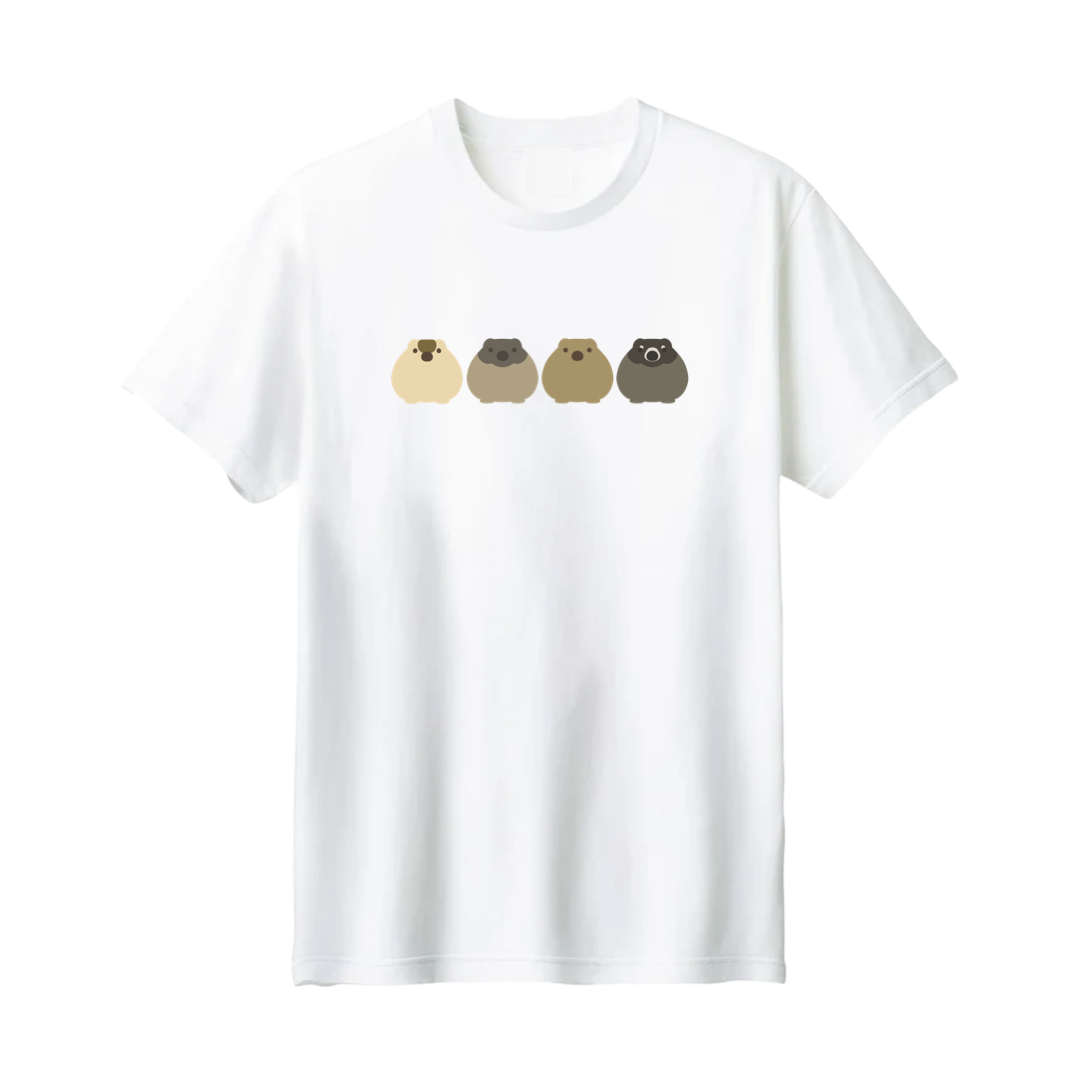 まんまるマモズTシャツ