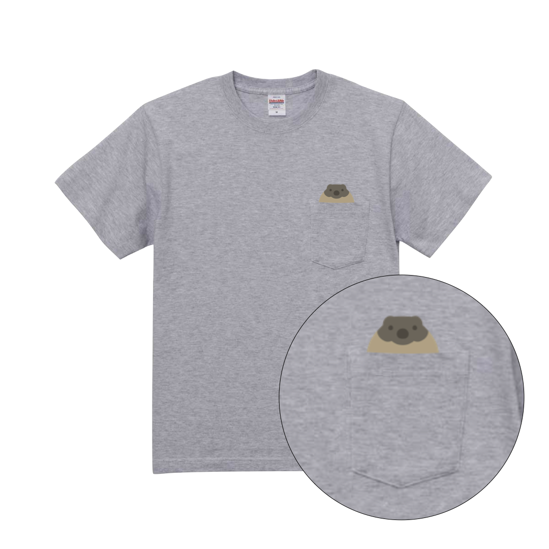 ひょっこりマモTシャツ